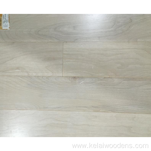 Birch solid wood floor